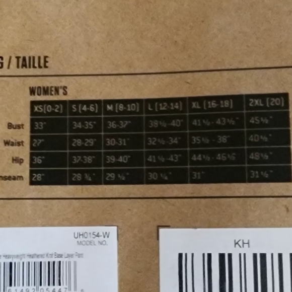 Women's Carhartt Base Layer - Picture 4 of 4